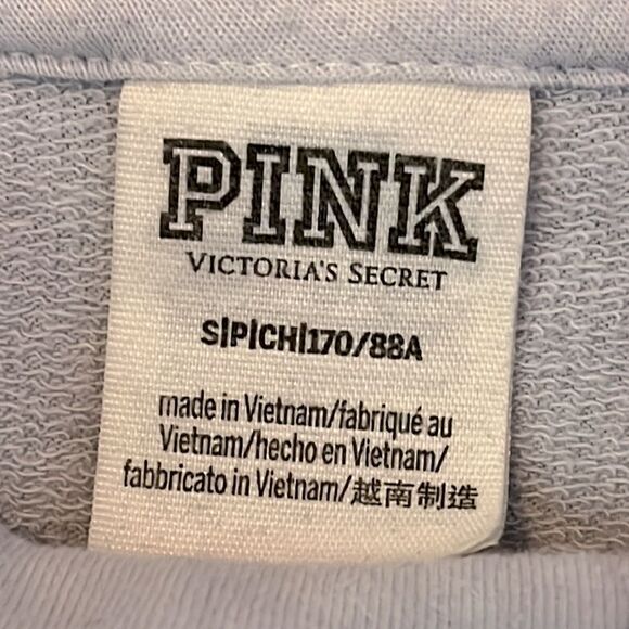 Womens’ PINK oversized Turtleneck Sweatshirt Size S - Picture 3 of 5